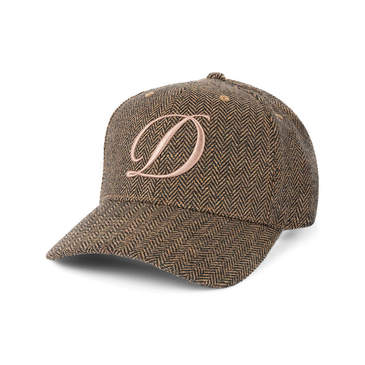 D Full Fit Cap - Herringbone Oak