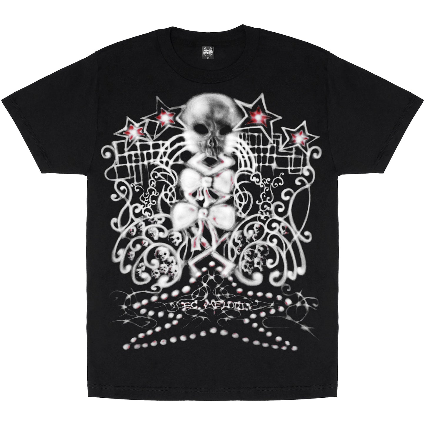 Skull Star Tee - Black
