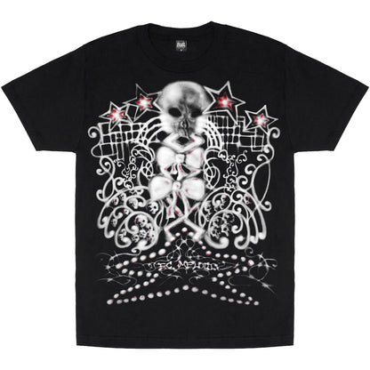 Skull Star Tee - Black