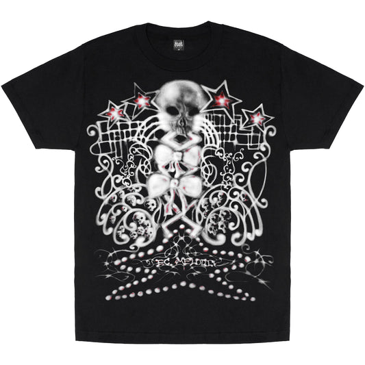 Skull Star Tee - Black