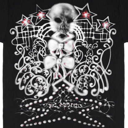 Skull Star Tee - Black