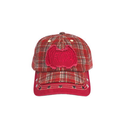 Star Studded Cap - Red