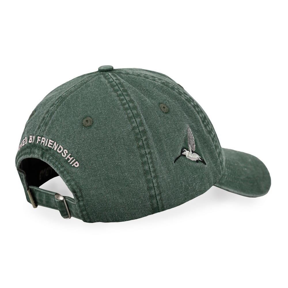Dots Patch Cap - Washed Green