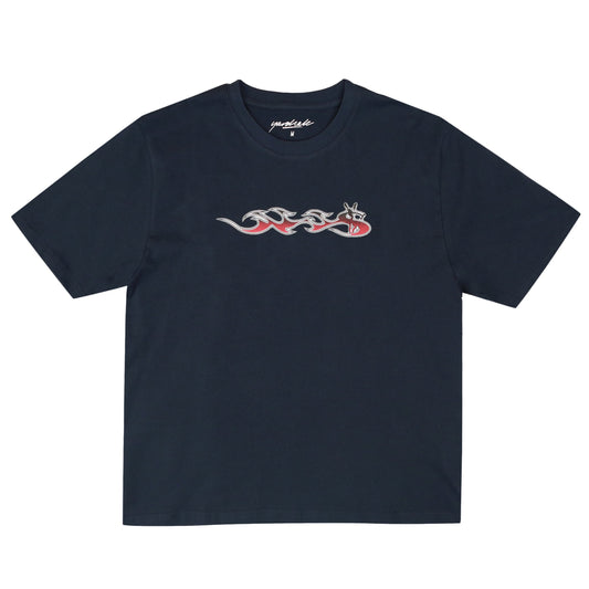 Phantasy Flame Tee - Navy