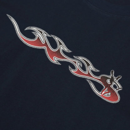 Phantasy Flame Tee - Navy