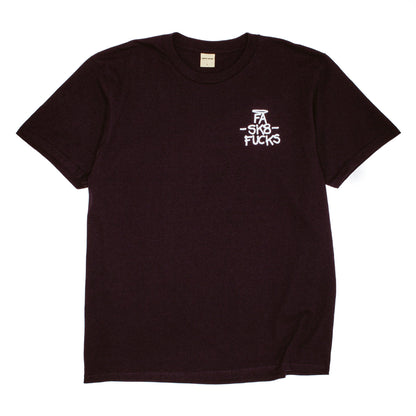 FA SK8 Fucks Tee - Black