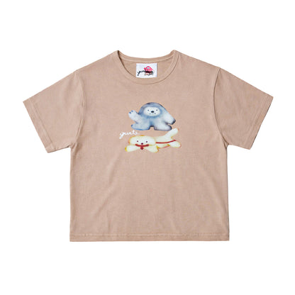 Passeio Baby Tee - Beige