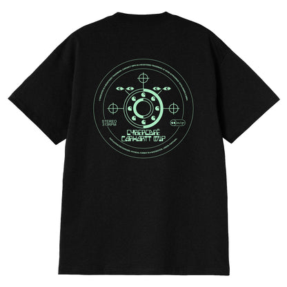 Cybercafé® X Carhartt WIP Jogo Duplo Tee - Black