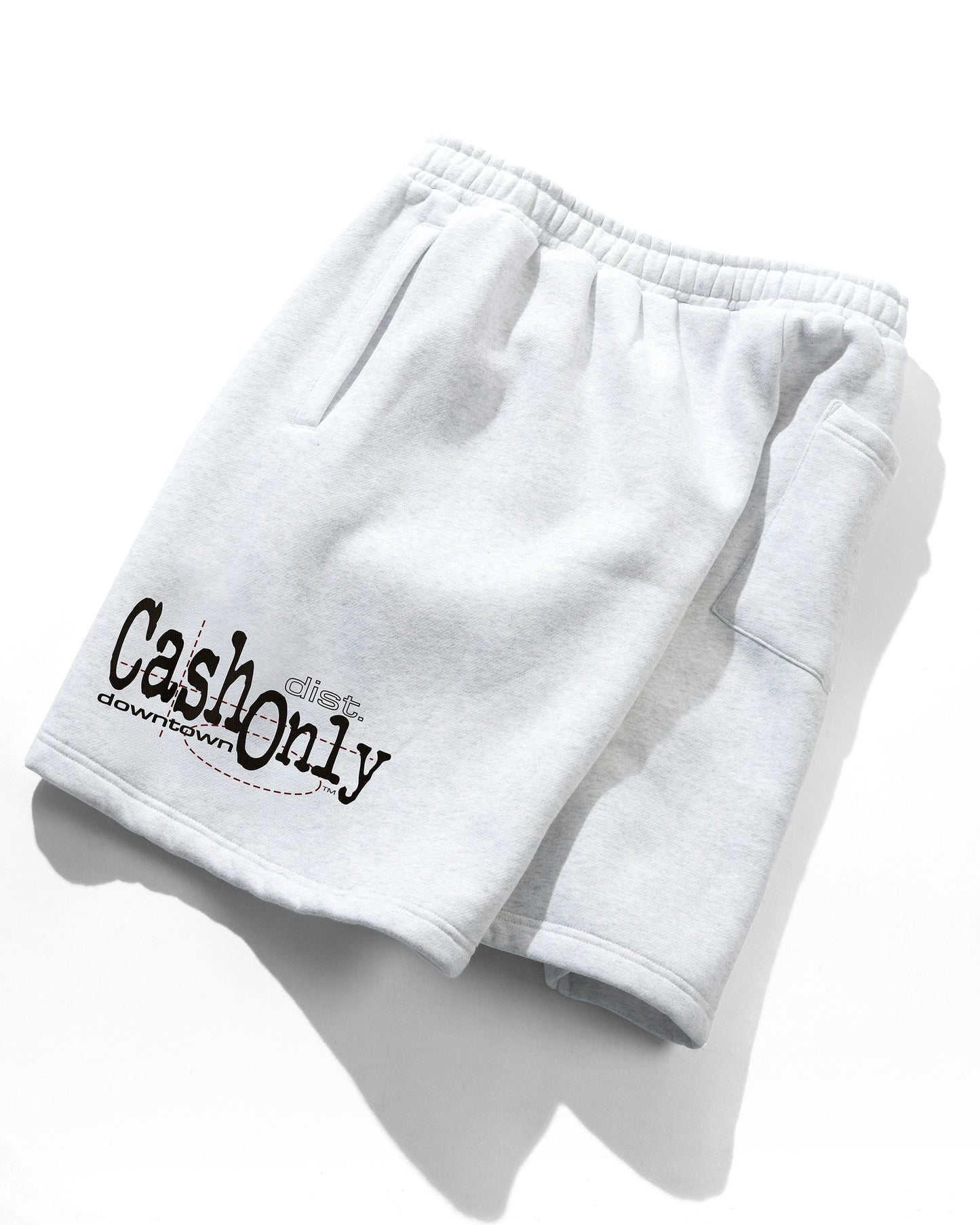 Downtown Fleece Shorts - Ash