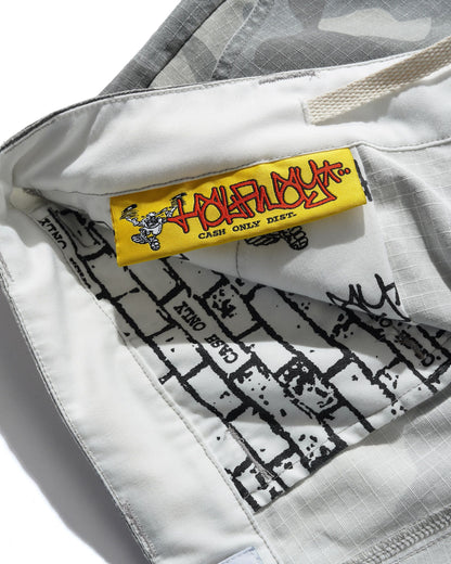 Halfway Shorts - Grey Camo Ripstock