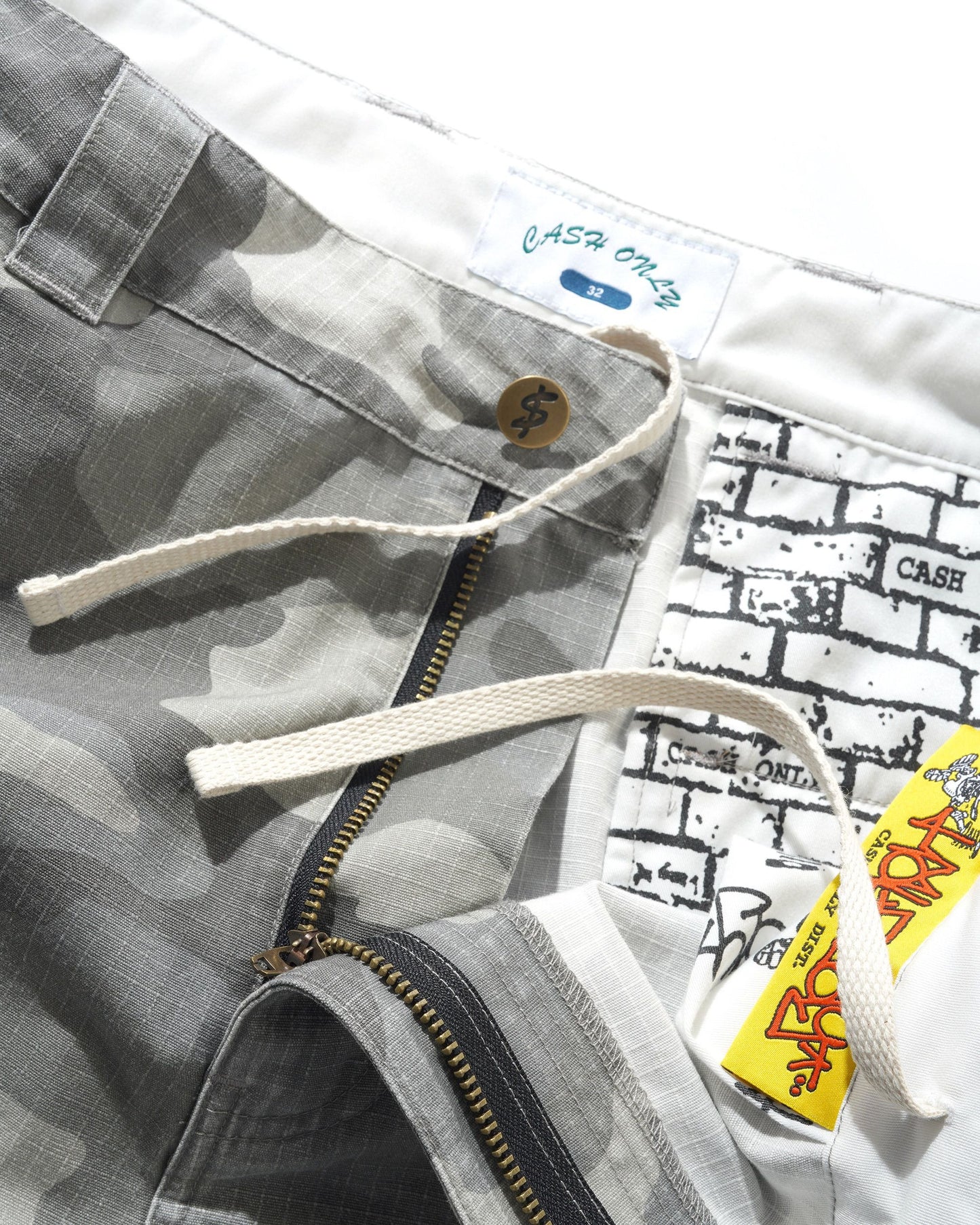 Halfway Shorts - Grey Camo Ripstock