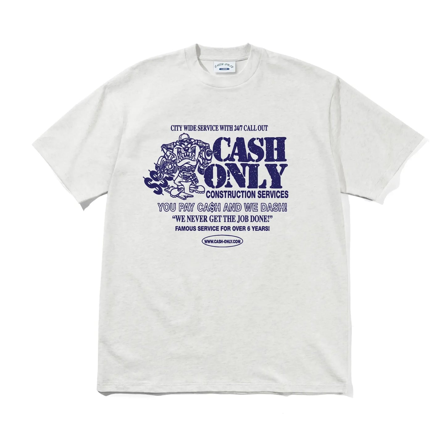 Dash Tee - Ash
