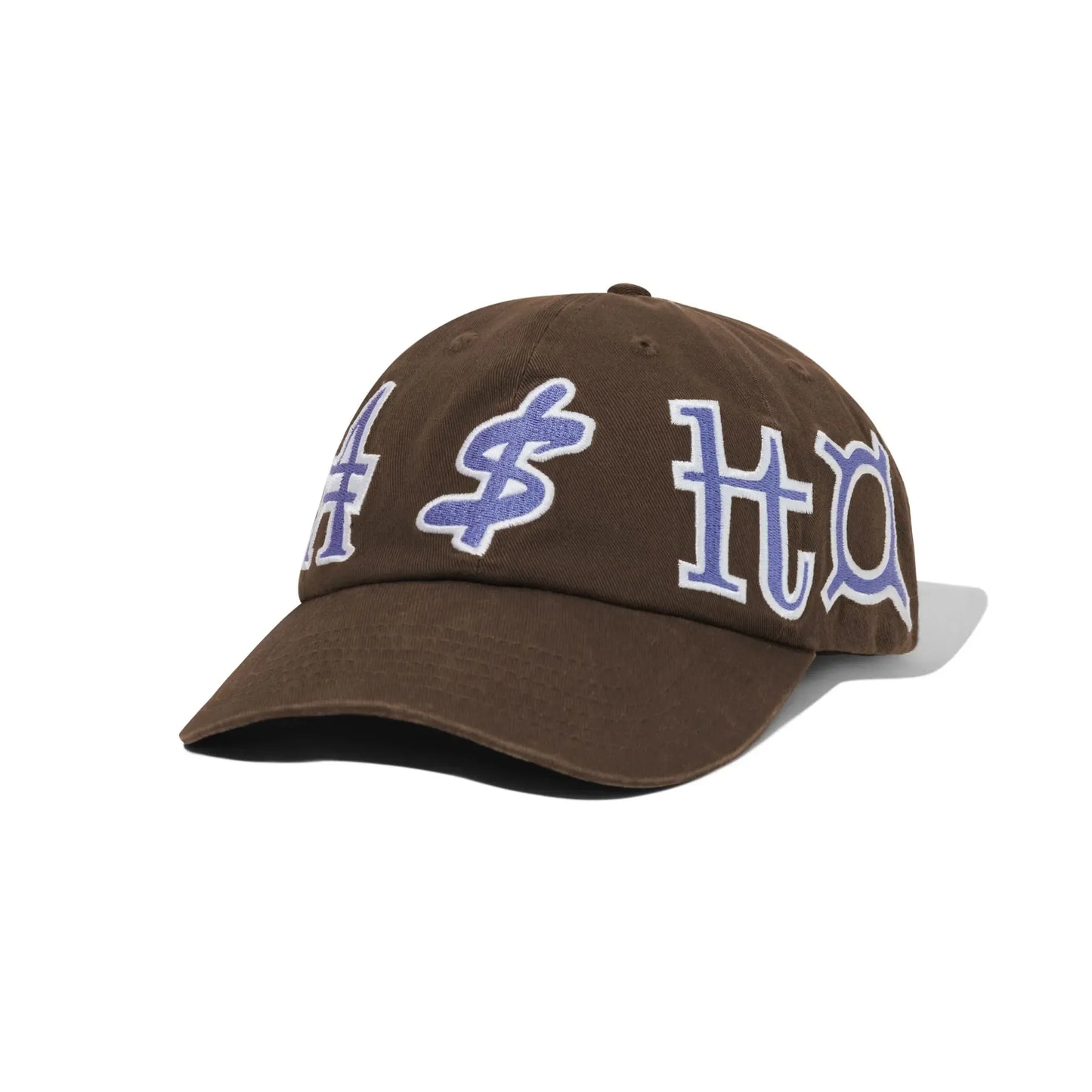 Currency 6 Panel Cap - Dark Brown