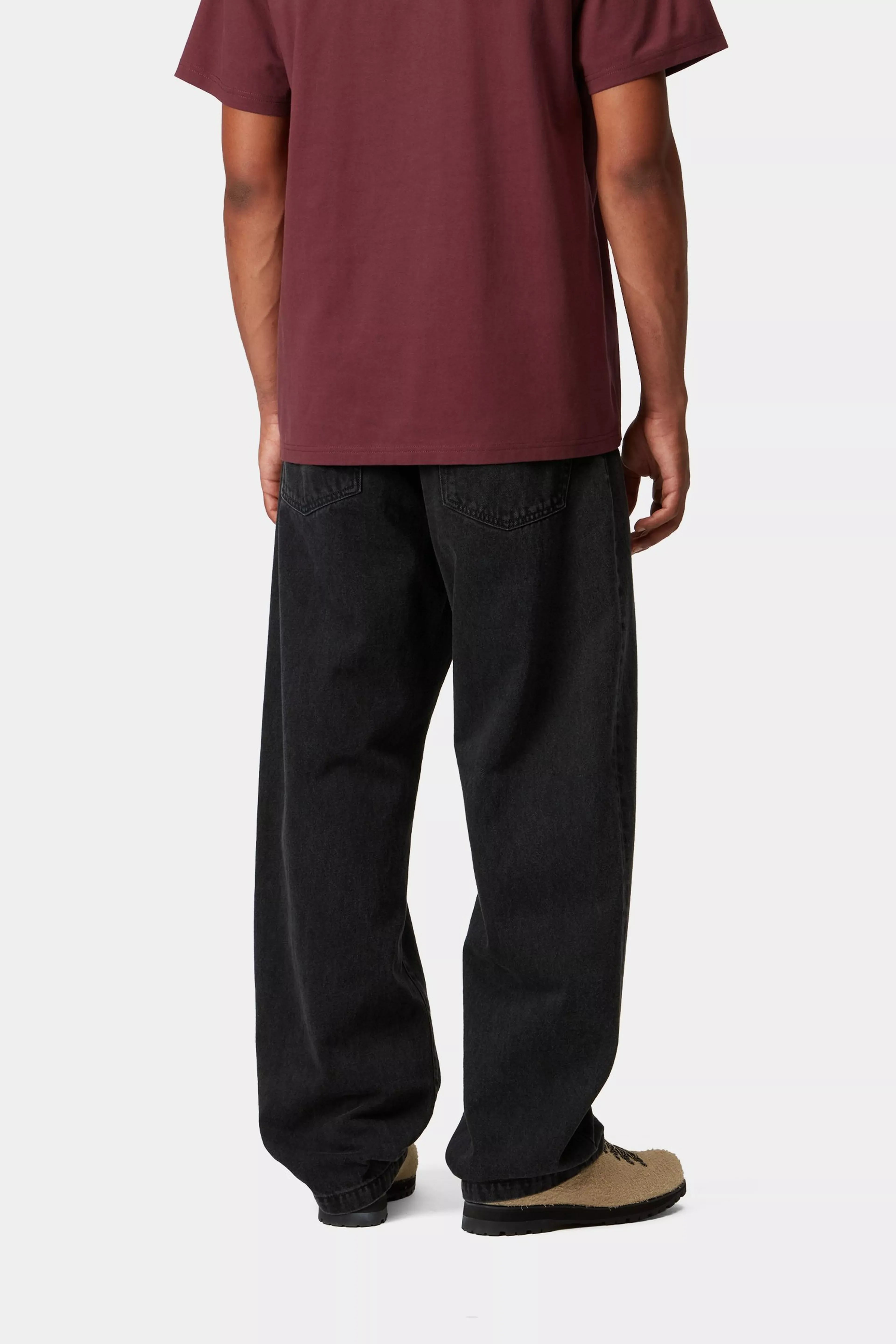Landon Pant  - Black (Stone Wash)