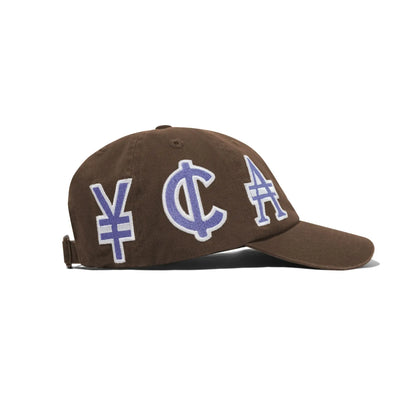 Currency 6 Panel Cap - Dark Brown