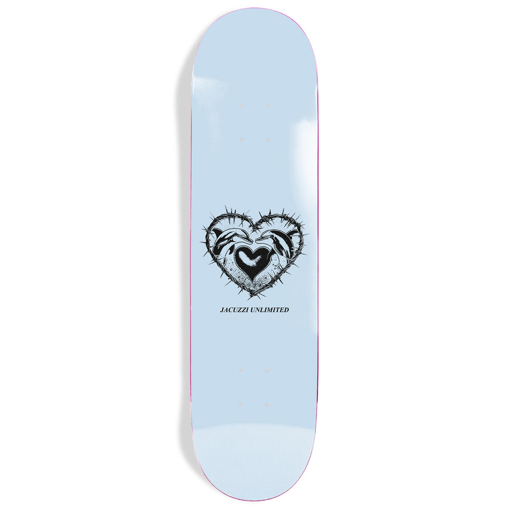Dolphin Logo Deck - Light Blue