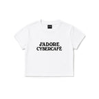 J'adore Baby Tee - White