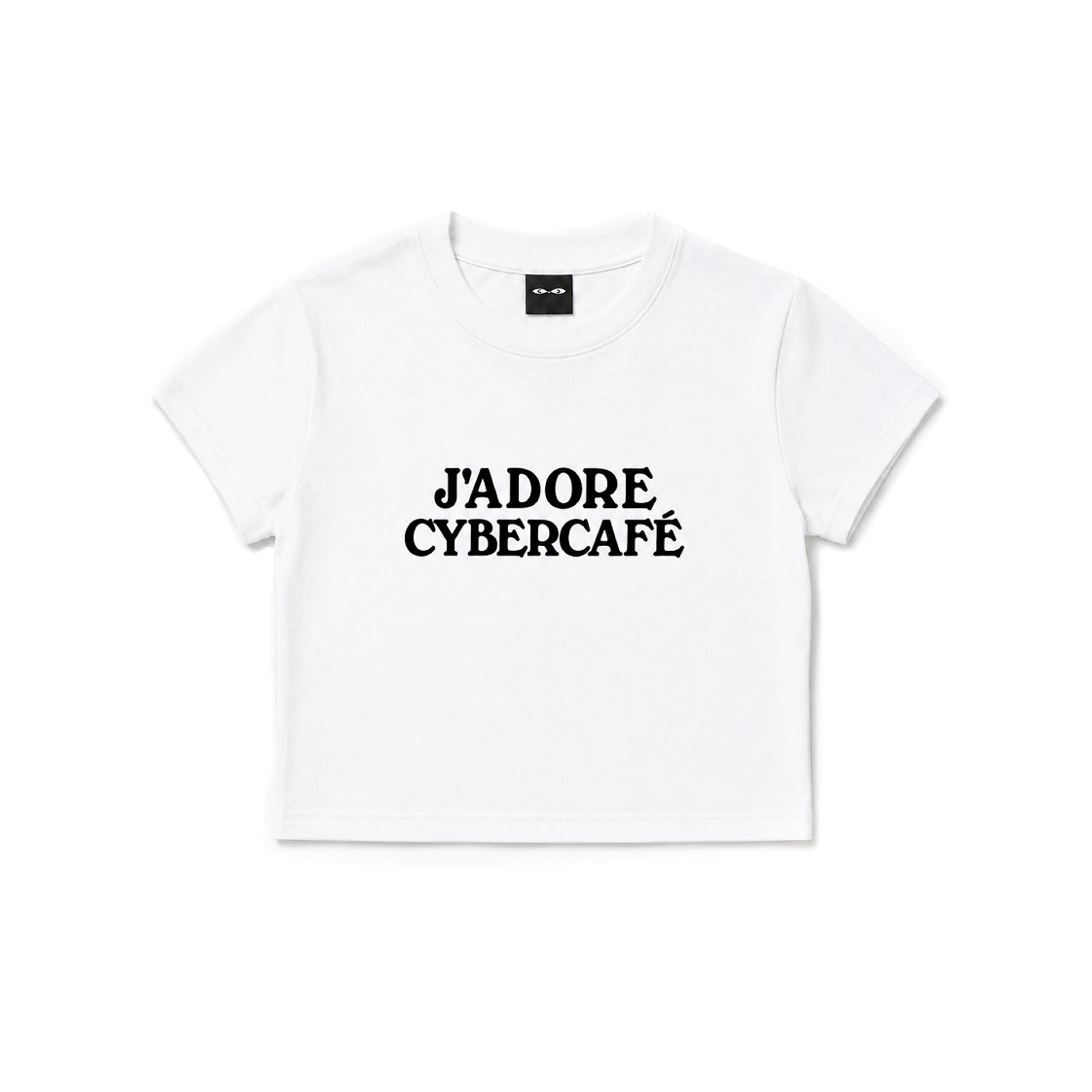 J'adore Baby Tee - White