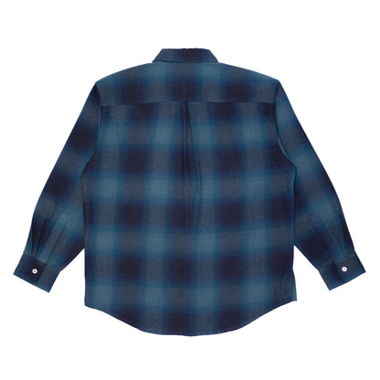 Kurt Flannel Shirt - Blue / Black