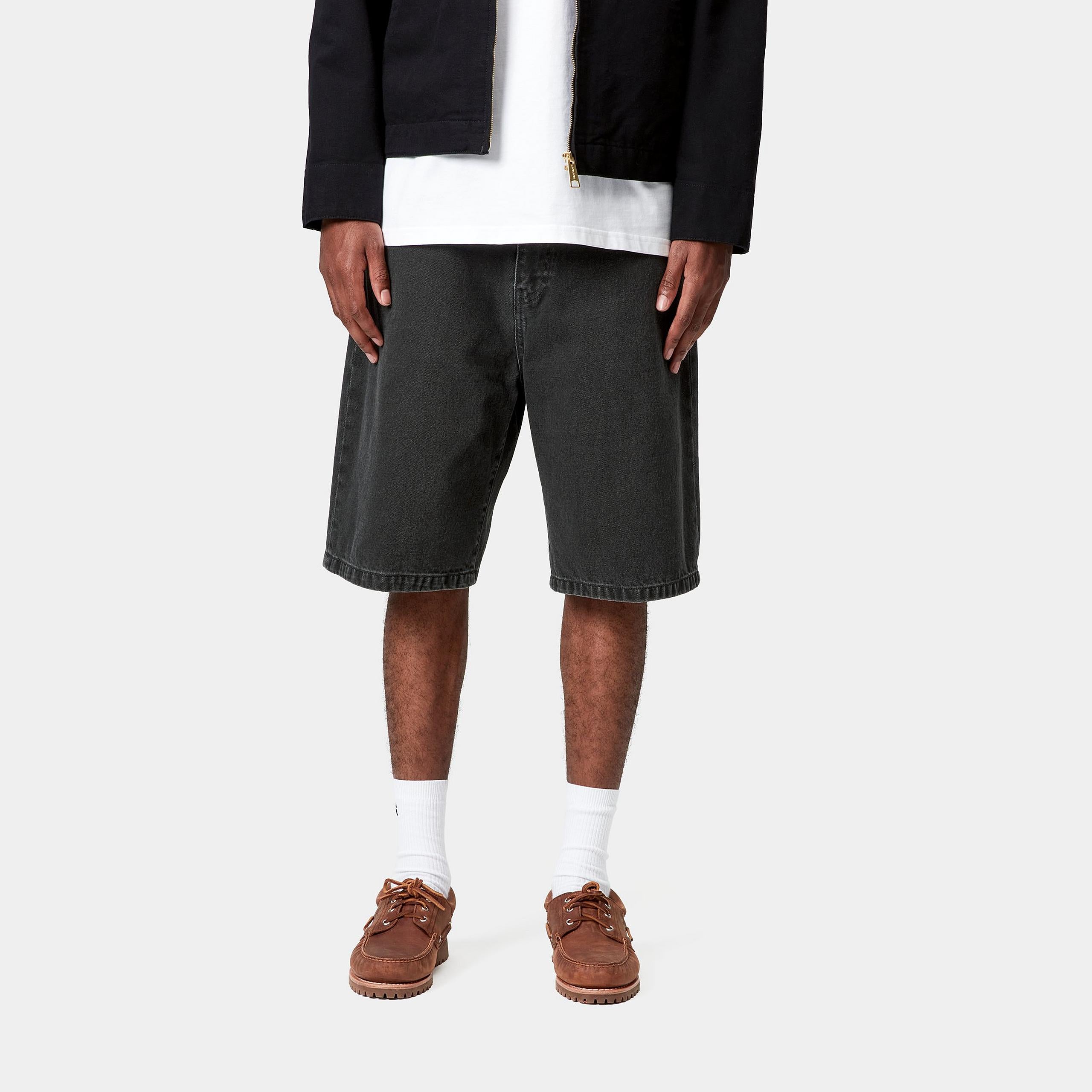 Landon Short - Black (Stone Washed)