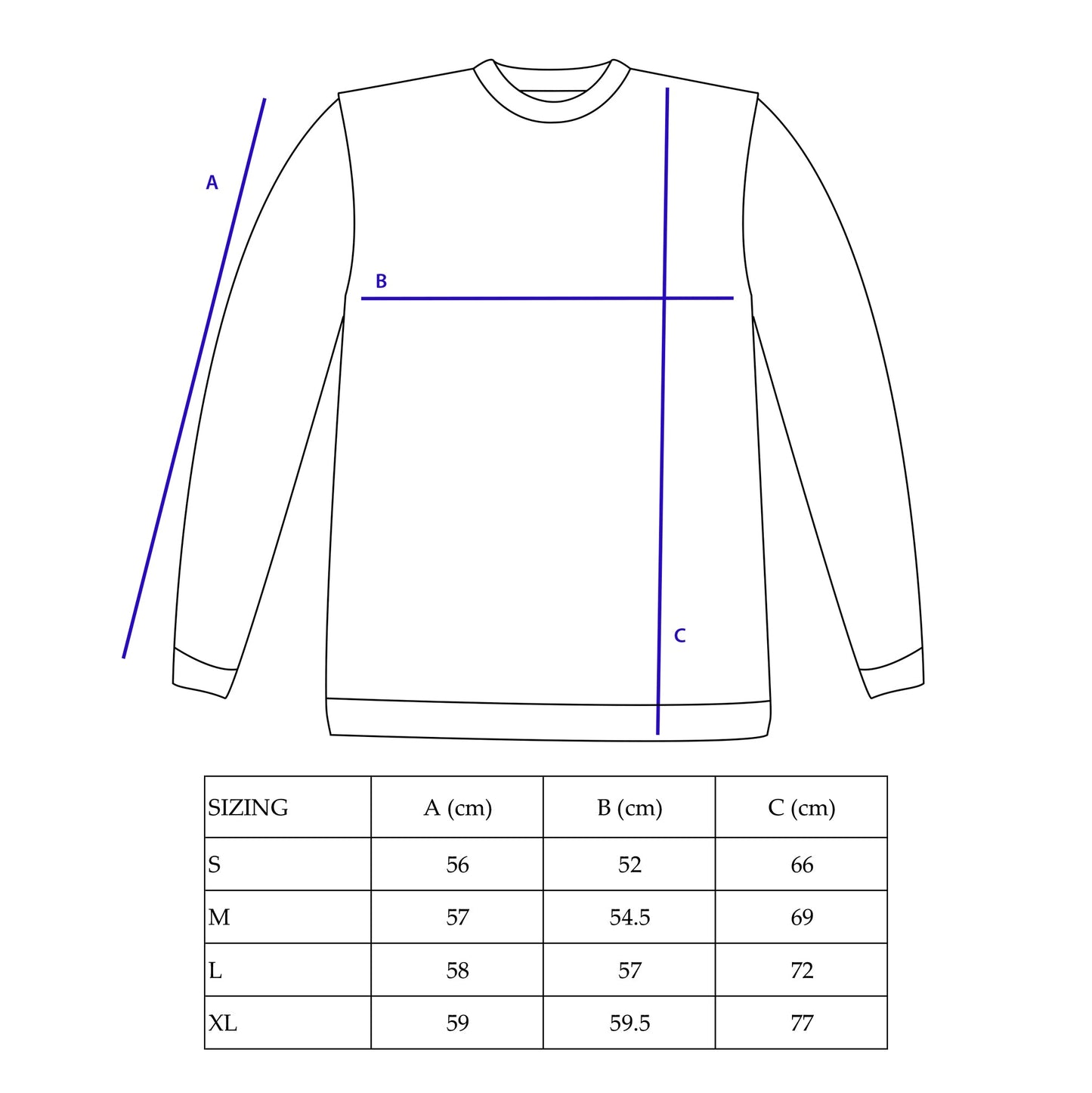 Butterfly Stripes Long Sleeve - Black / Grey