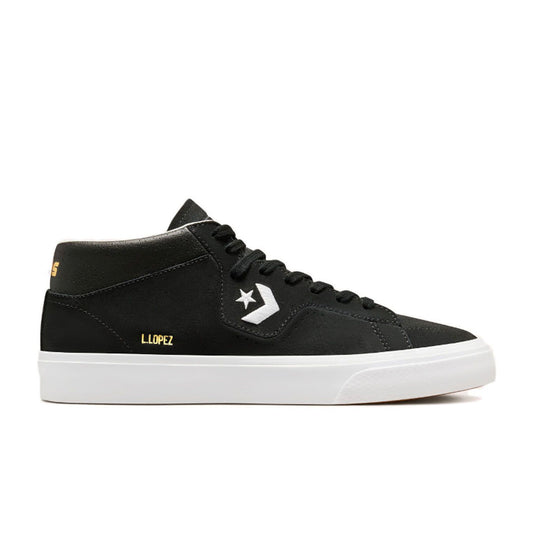 CONS Louie Lopez Pro Mid - Black / Black / White