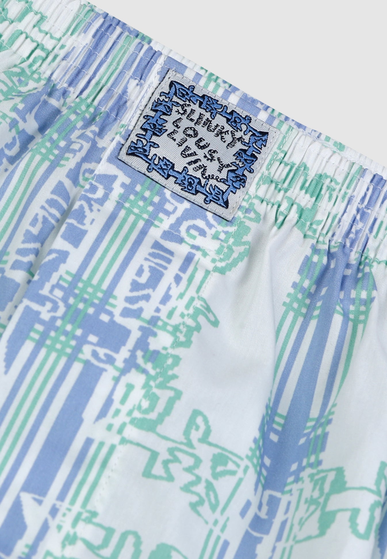 Lousy Livin & Slinky Boxershort - White / Plaid