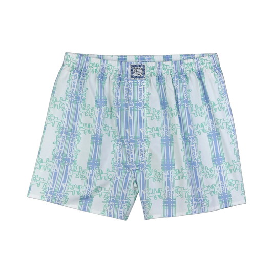 Lousy Livin & Slinky Boxershort - White / Plaid