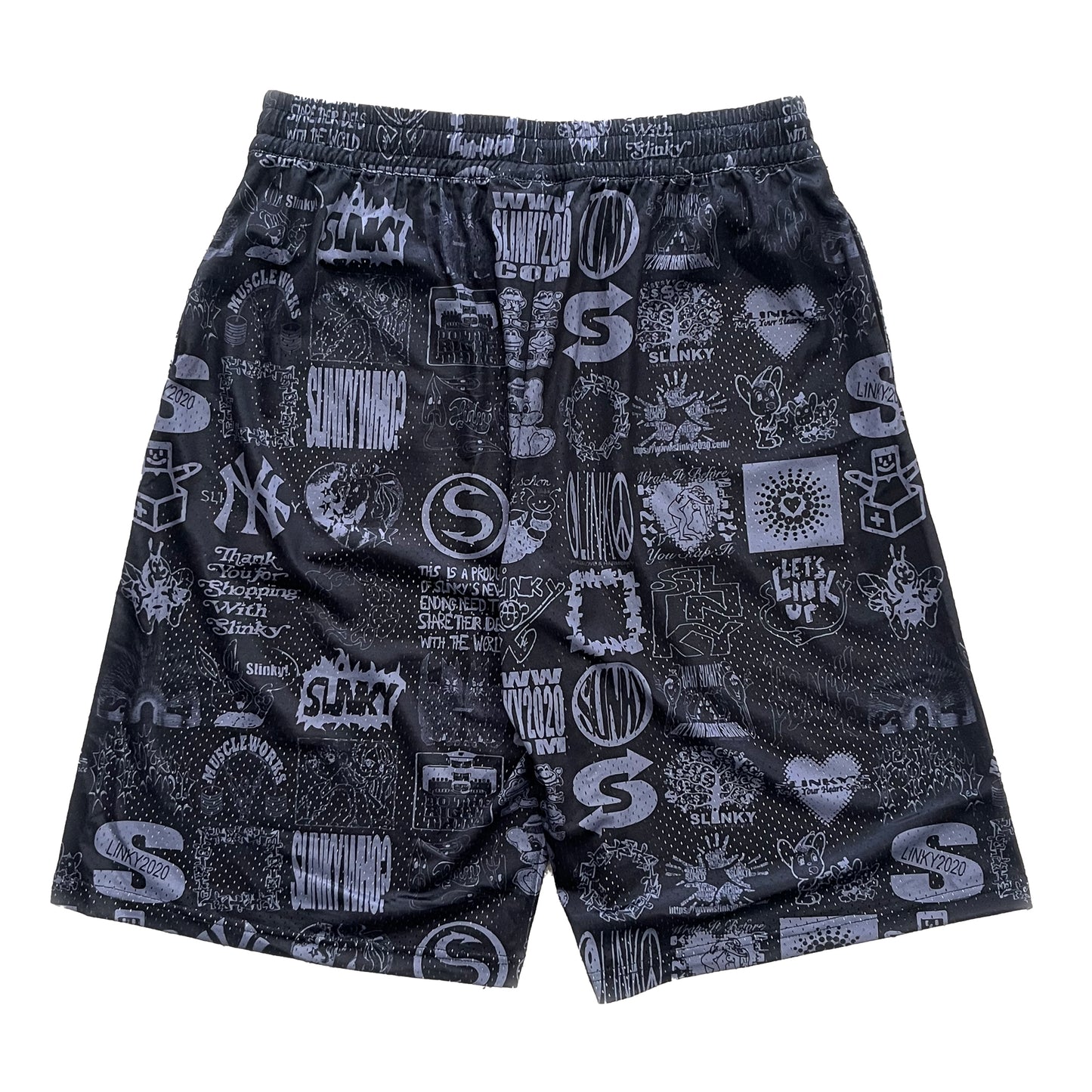 More is More Mesh Shorts - Black