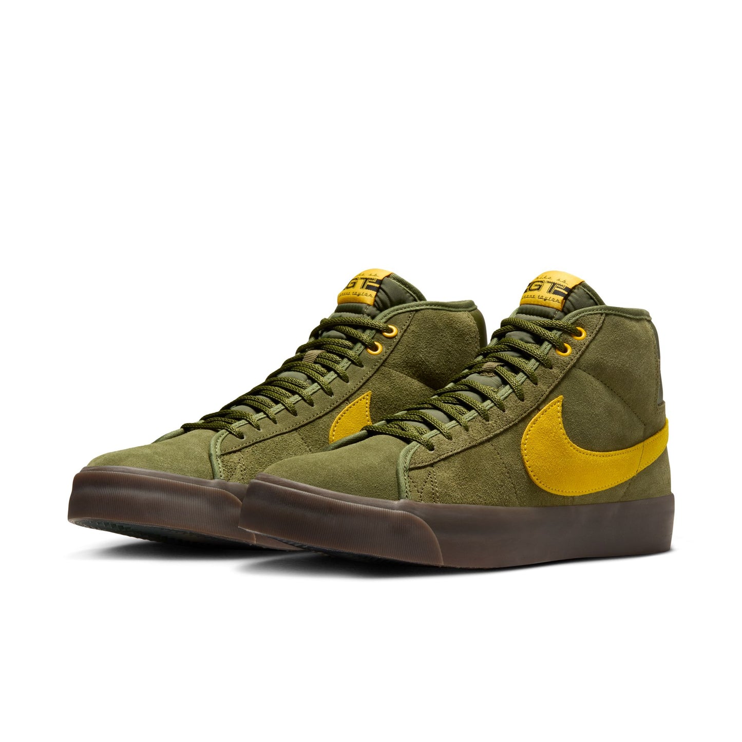 Blazer Mid X Antihero - RoughGreen / Amarillo