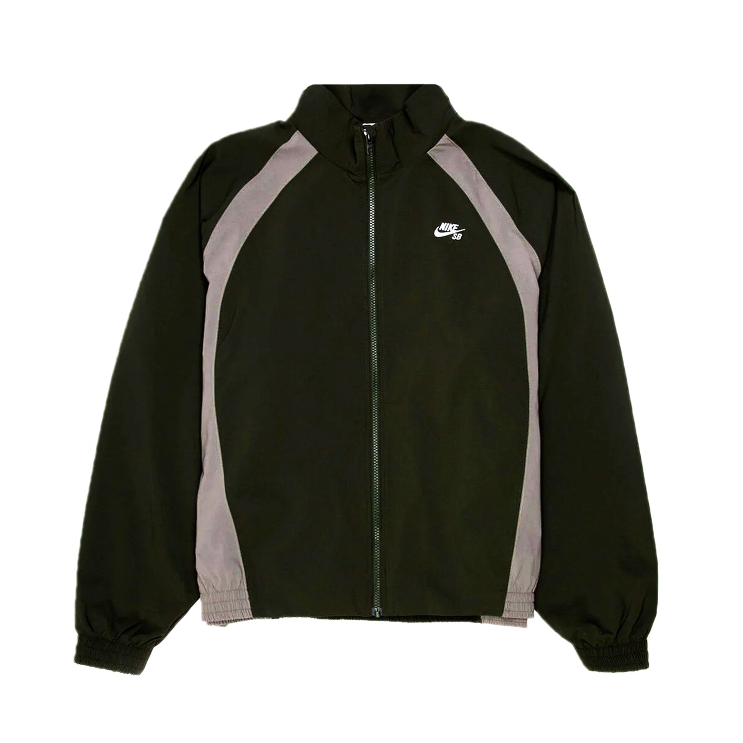 Full Zip Woven Jacket - Sequoia / Cave Stone