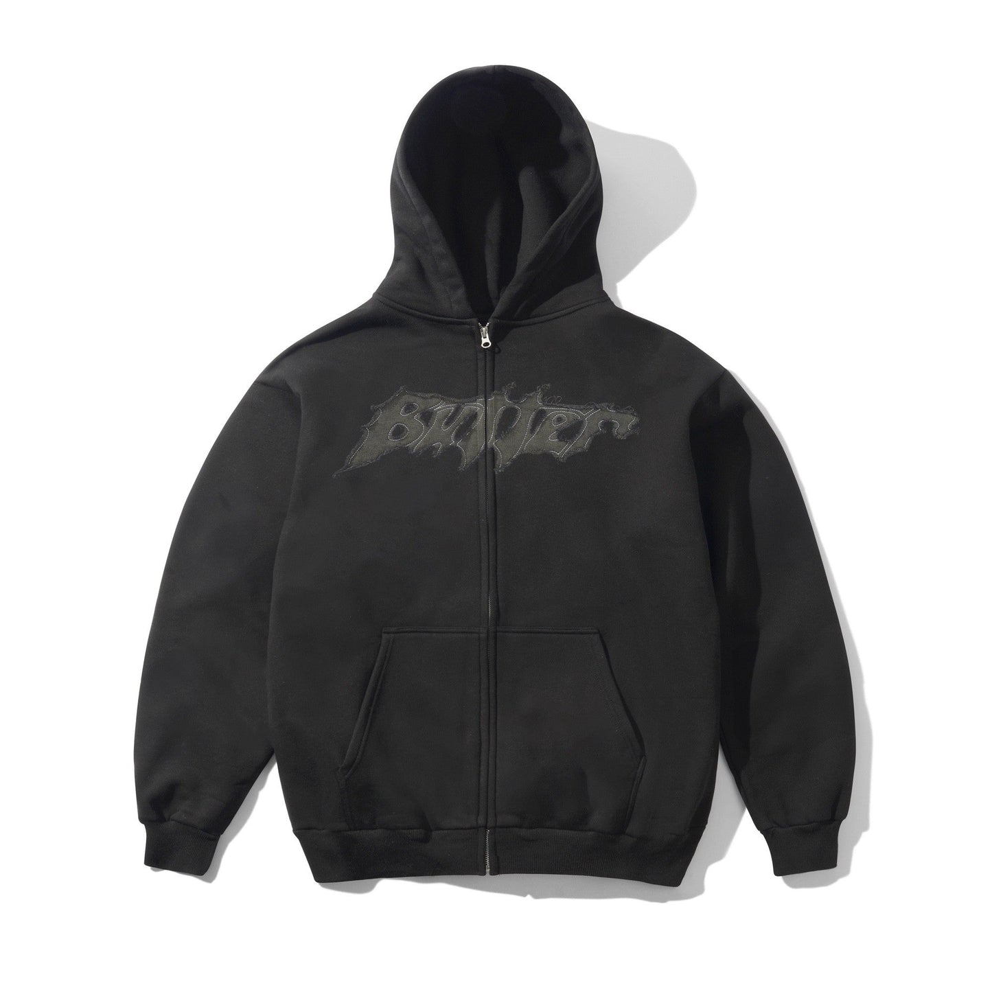 Camisola com Capuz Amplify Zip-Thru - Preto Lavado