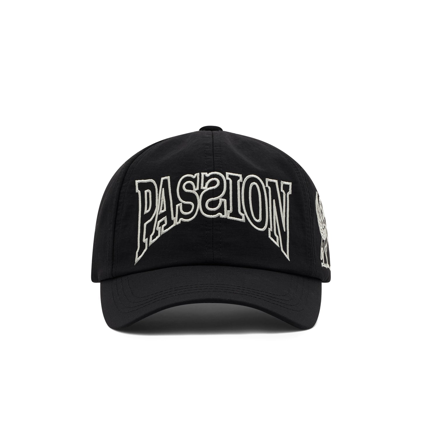 Passion Shell 6 Panel Cap - Black