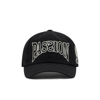 Passion Shell 6 Panel Cap - Black