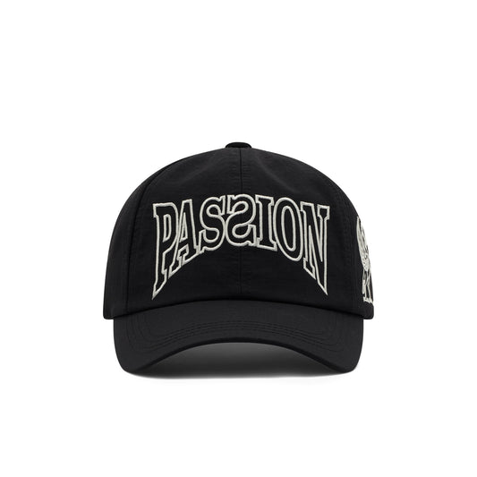 Passion Shell 6 Panel Cap - Black