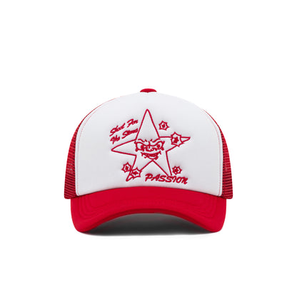 Target Practice Trucker Cap - Red