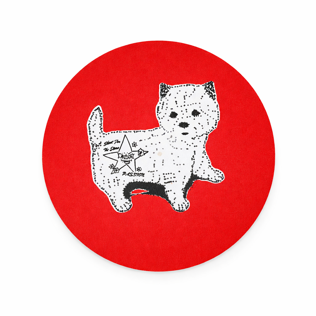 Dog Slip Mat - Red