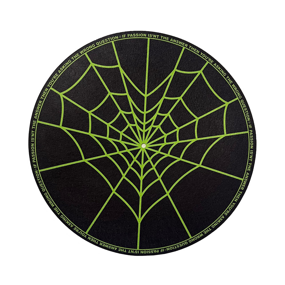 Spider Study Slip Mat - Black