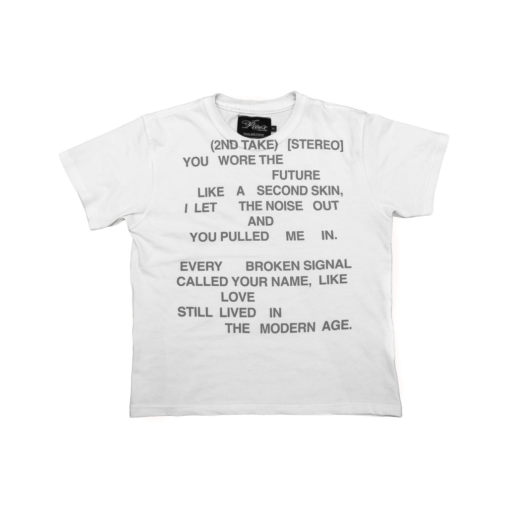 Junya Stereo Tee - White