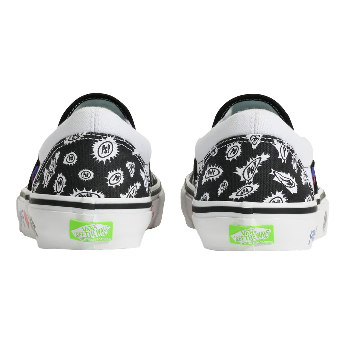 Skate Slip-On - PunkAndYo - Black