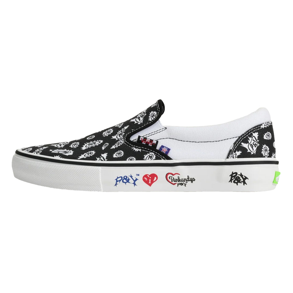 Skate Slip-On - PunkAndYo - Black