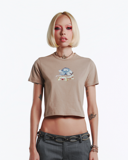 Passeio Baby Tee - Beige