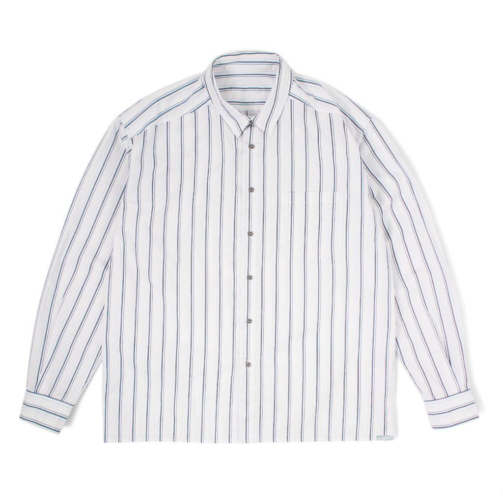 Nightline Stripe Shirt - White / Blue
