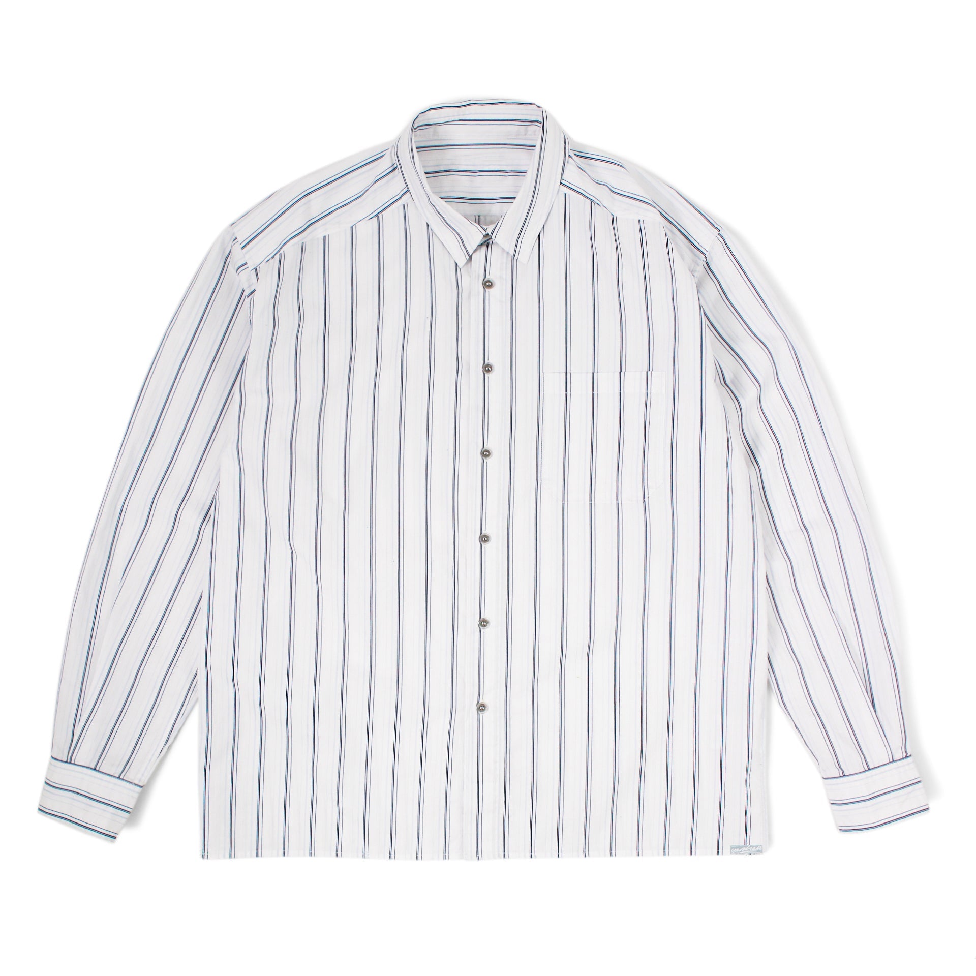 Nightline Stripe Shirt - White / Blue