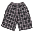 Shoreline Plaid Shorts - Black / Pink