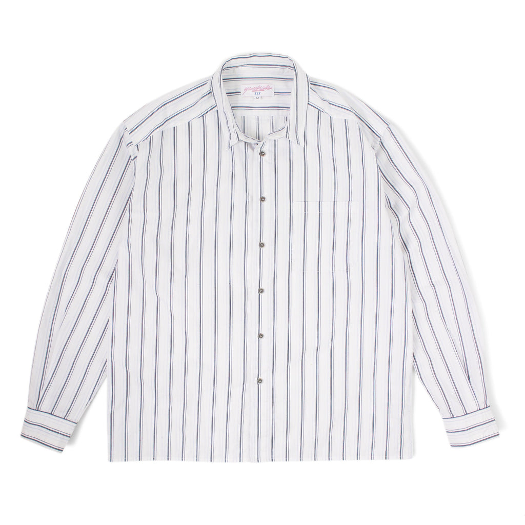 Nightline Stripe Shirt - White / Blue