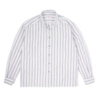 Nightline Stripe Shirt - White / Blue