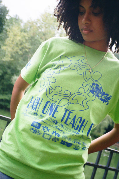 Each One Teach One Tee - Lime
