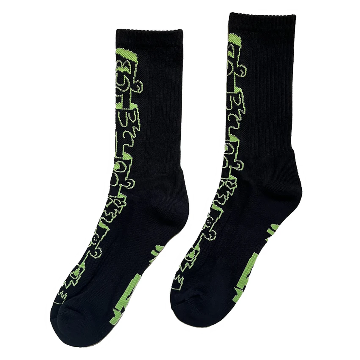 Moodswings Socks - Black / Green