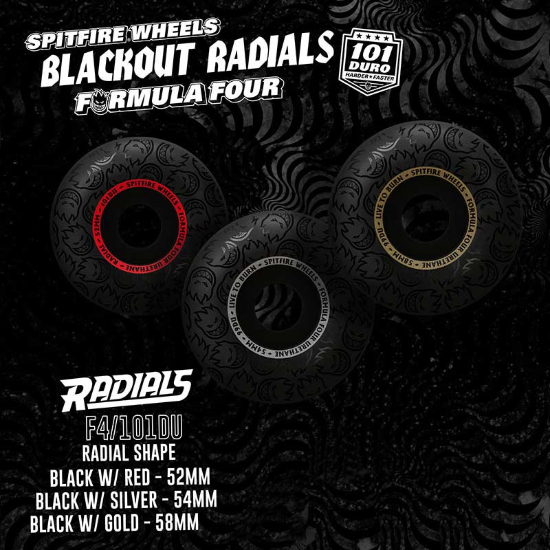 Formula Four Radials - Blackout - 101A